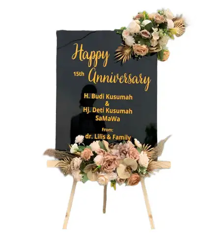 Papan Bunga Akrilik Pampangan Nan Xx